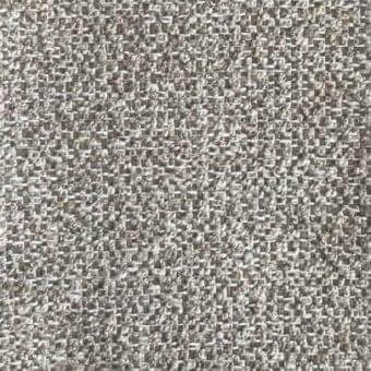 Gray woven fabric sample displaying a dense, square pattern with heathered charcoal and silver-gray threads; textured indoor textile.
